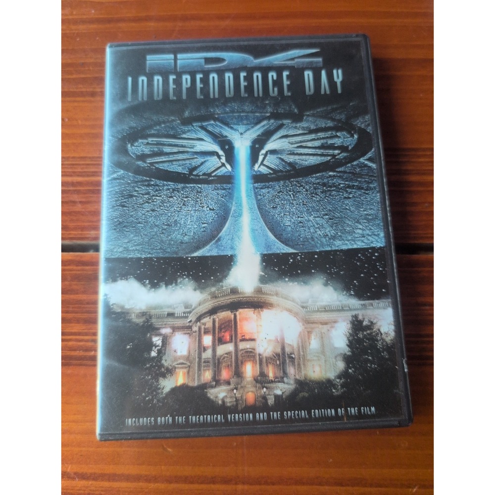 Independence Day DVD 1996 Sci-Fi Action Movie Will Smith Widescreen ID4